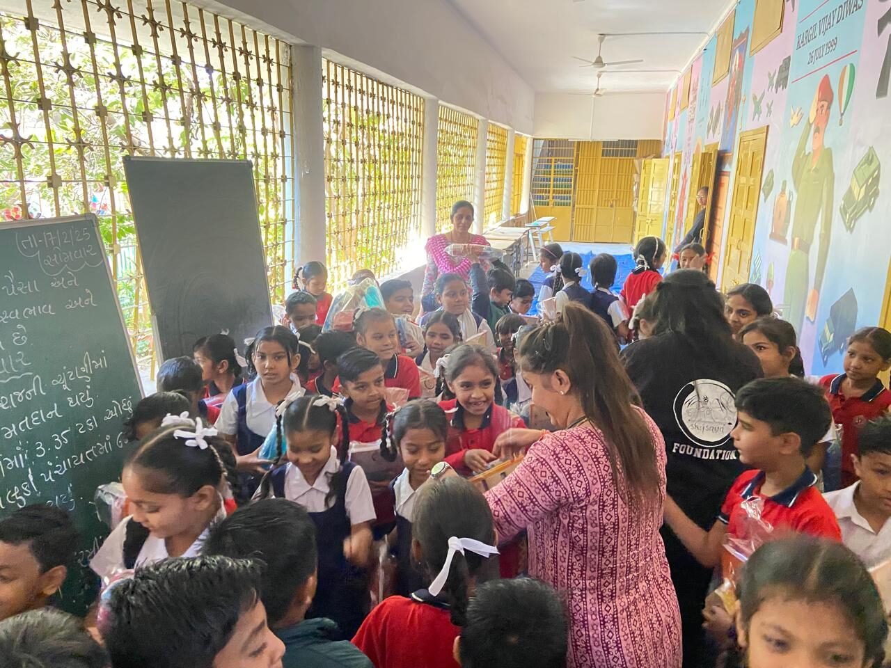 A child supported by Shree Sneh Foundation