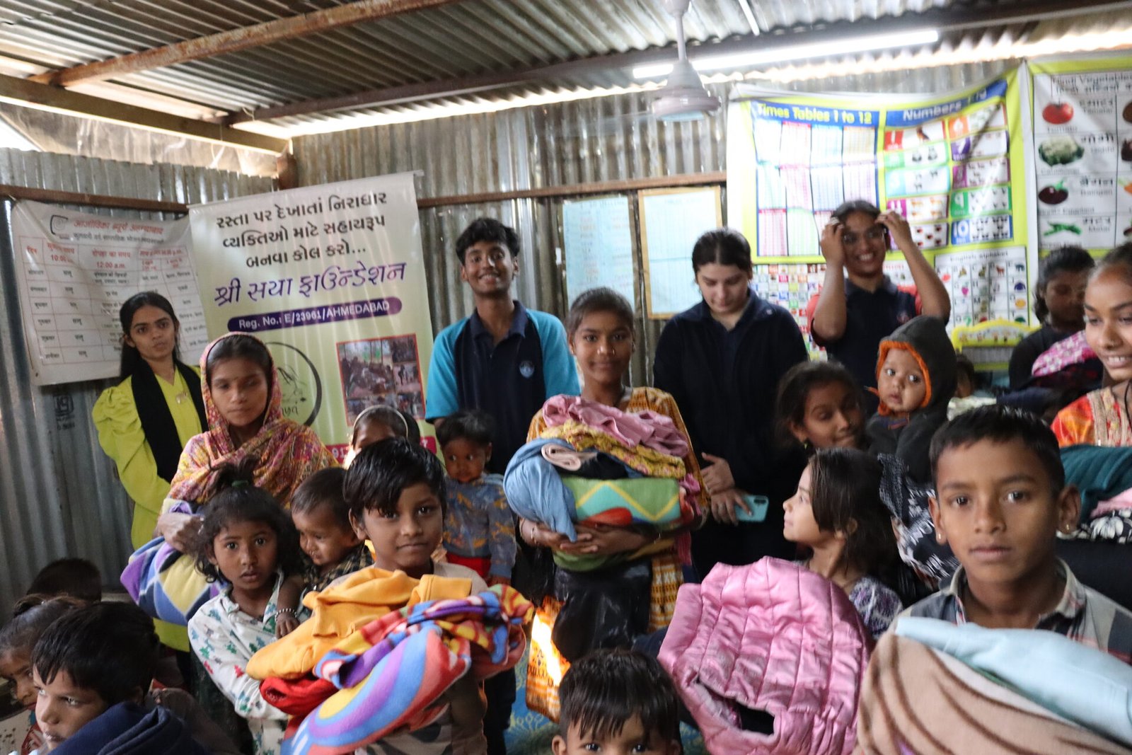 Winter donation drive